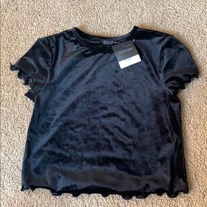 NEW Velvet Crop Top